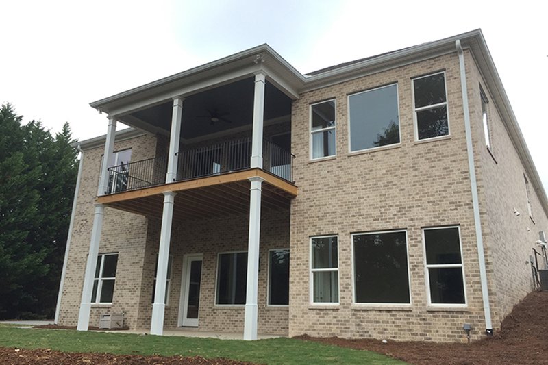 Home Plan - Exterior - Rear Elevation for Ranch House Plan #437-82 - 3 bed, 2 bath
