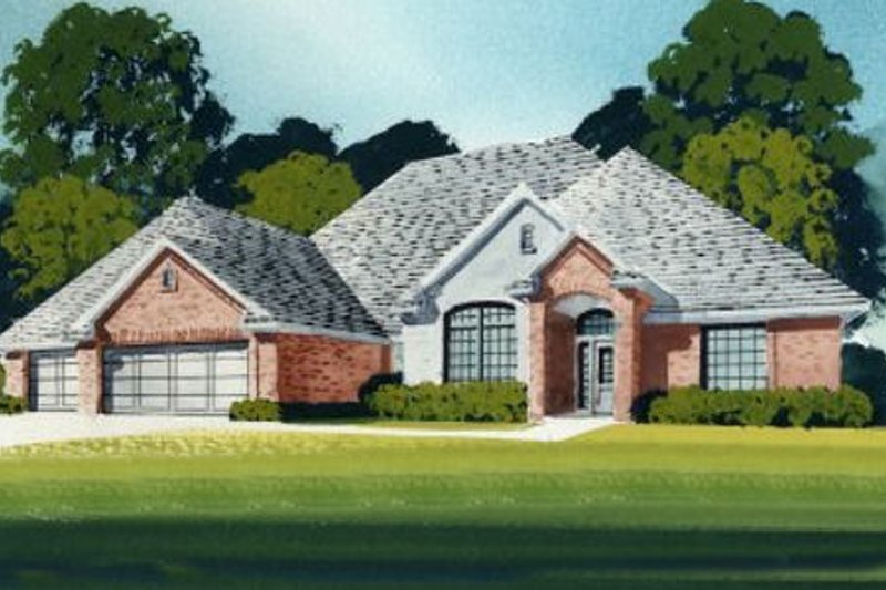 Traditional Style House Plan - 4 Beds 3 Baths 2736 Sq/Ft Plan #65-288