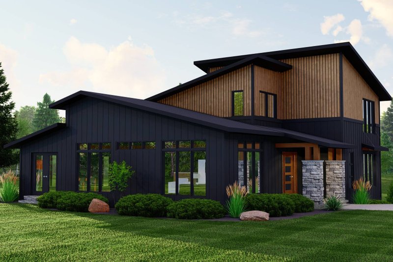 Home Plan - Exterior - Other Elevation 1 for Contemporary House Plan #1064-247 - 3 bed, 2.5 bath