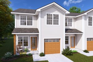 Exterior - Other Elevation for Cottage House Plan #513-2252 - 9 bed, 7.5 bath
