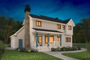 Country Style House Plan - 3 Beds 2.5 Baths 1924 Sq/Ft Plan #47-943 