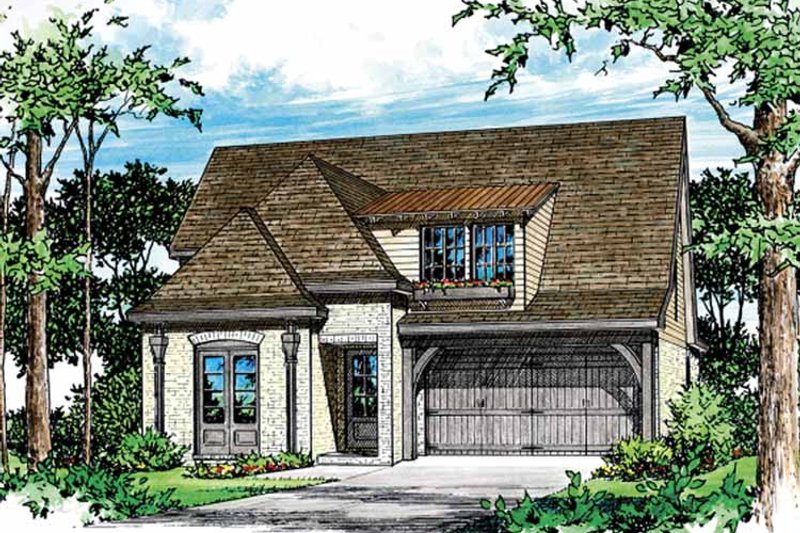 Dream House Plan - Exterior - Front Elevation 3 for Country House Plan #15-391 - 4 bed, 2.5 bath