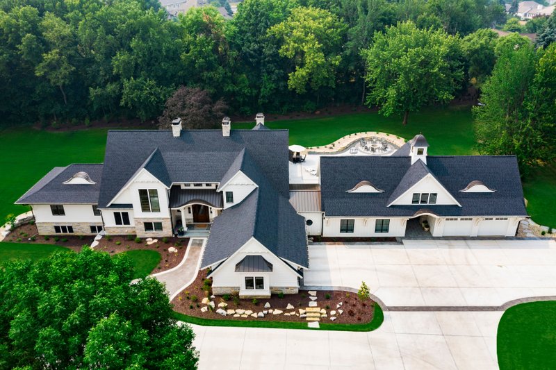 Dream House Plan - Exterior - Front Elevation 3 for Farmhouse House Plan #928-407 - 6 bed, 4.5 bath