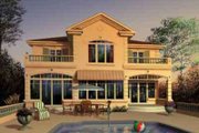 Mediterranean Style House Plan - 4 Beds 2.5 Baths 2119 Sq/Ft Plan #23-280 