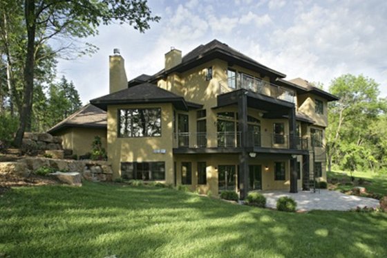Exterior - Other Elevation 2 for European House Plan #56-593 - 5 bed, 4.5 bath