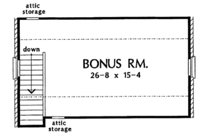 Floor Plan - Other Floor for Classical House Plan #929-263 - 4 bed, 3.5 bath