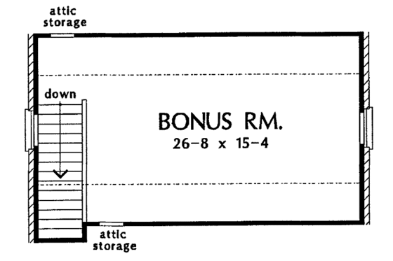 Floor Plan - Other Floor for Classical House Plan #929-263 - 4 bed, 3.5 bath