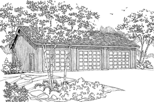 Traditional Exterior - Front Elevation Plan #124-1087