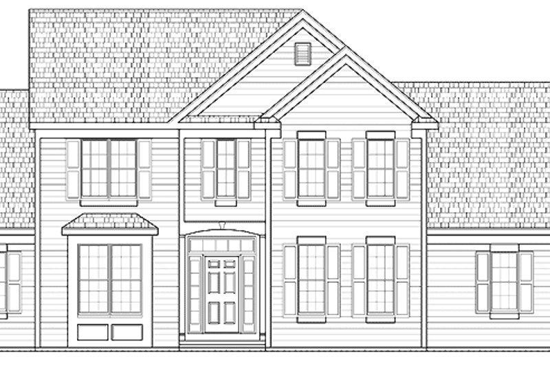 Home Plan - Traditional Exterior - Front Elevation Plan #328-327