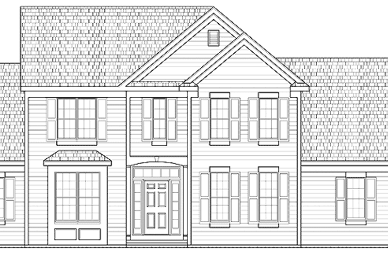 Dream House Plan - Traditional Exterior - Front Elevation Plan #328-327