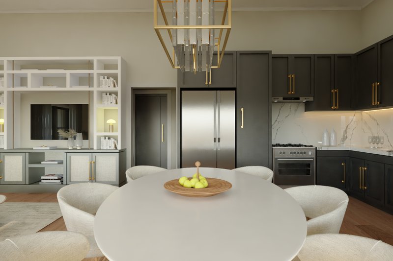 House Design - Interior - Kitchen for Barndominium House Plan #1064-299 - 2 bed, 1 bath
