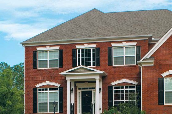 Exterior - Front Elevation 4 for Classical House Plan #927-60 - 5 bed, 4 bath