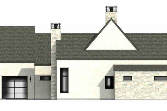 Exterior - Other Elevation 1 for Farmhouse House Plan #1096-124 - 4 bed, 4.5 bath