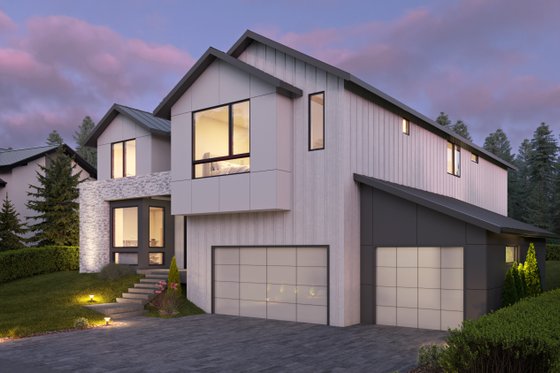 Exterior - Other Elevation for Contemporary House Plan #1066-175 - 5 bed, 4.5 bath