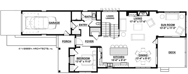 Home Plan - Traditional Floor Plan - Main Floor Plan #928-286