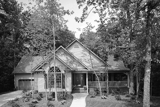 Exterior - Front Elevation 5 for Country House Plan #929-242 - 3 bed, 2 bath