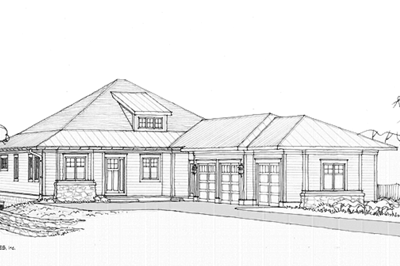 Dream House Plan - Craftsman Exterior - Front Elevation Plan #928-221