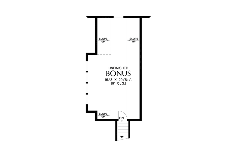 Home Plan - Floor Plan - Other Floor for Farmhouse House Plan #48-1091 - 4 bed, 2.5 bath