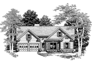 Ranch Style House Plan - 3 Beds 2 Baths 1185 Sq/Ft Plan #927-450 