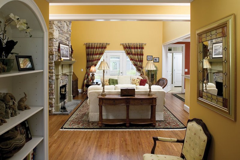 Home Plan - Interior - Family Room 2 for Country House Plan #929-502 - 4 bed, 2.5 bath
