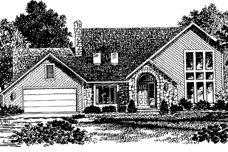 Architectural House Design - Contemporary Exterior - Front Elevation Plan #316-184