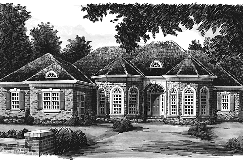 Home Plan - Exterior - Front Elevation 3 for Country House Plan #927-802 - 3 bed, 2.5 bath