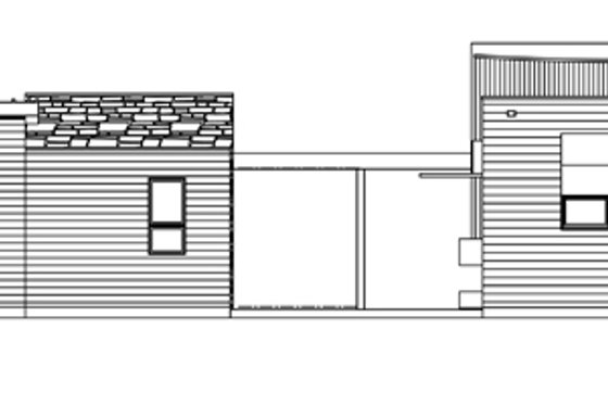 Exterior - Other Elevation for Contemporary House Plan #484-12 - 3 bed, 3 bath