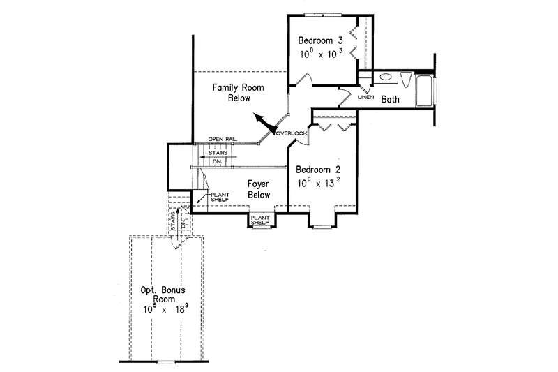 House Plan Design - Floor Plan - Upper Floor for Country House Plan #927-473 - 4 bed, 3 bath