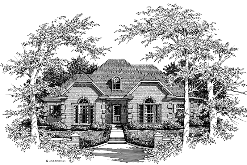 Dream House Plan - Country Exterior - Front Elevation Plan #952-130