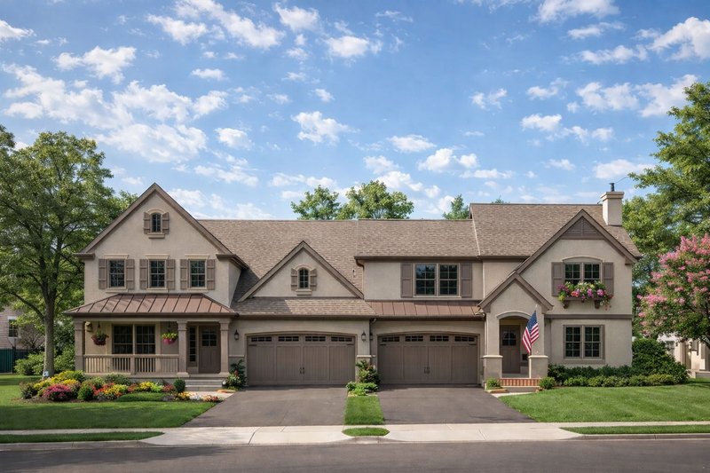 Home Plan - Cottage Exterior - Front Elevation Plan #20-1257