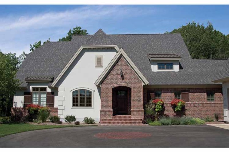 Home Plan - Exterior - Front Elevation 4 for European House Plan #928-187 - 3 bed, 2.5 bath