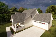 Cottage Style House Plan - 4 Beds 4 Baths 1940 Sq/Ft Plan #513-2214 