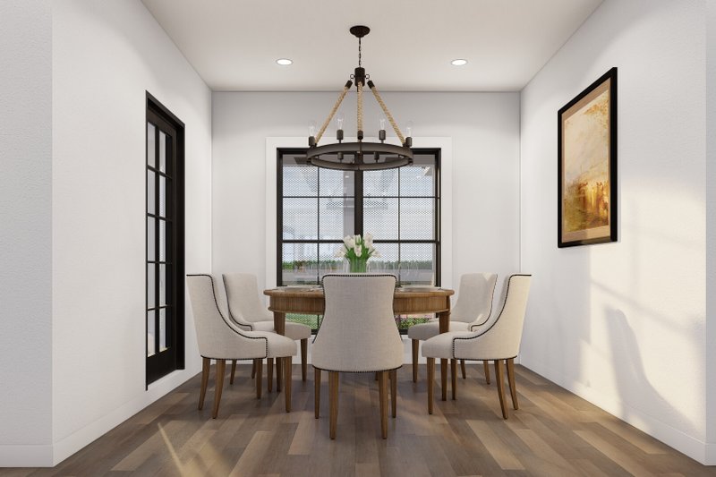 Dream House Plan - Interior - Dining Room for Traditional House Plan #923-394 - 3 bed, 2.5 bath