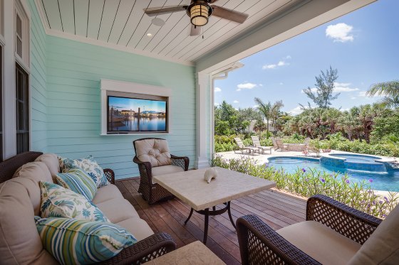 Exterior - Outdoor Living 1 for Farmhouse House Plan #938-82 - 4 bed, 4.5 bath