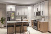 Adobe / Southwestern Style House Plan - 1 Beds 1 Baths 834 Sq/Ft Plan #455-449 