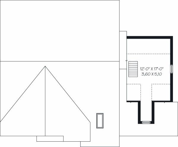 Home Plan - Traditional Floor Plan - Upper Floor Plan #23-817