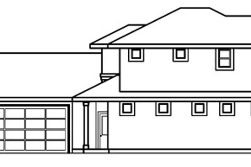 Home Plan - Exterior - Other Elevation 1 for Traditional House Plan #124-518 - 5 bed, 4.5 bath