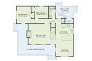 Country Style House Plan - 4 Beds 2 Baths 1472 Sq/Ft Plan #17-2017 