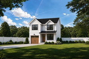Dream House Plan - Exterior - Front Elevation for Farmhouse House Plan #20-2638 - 3 bed, 2.5 bath