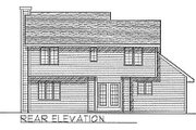 Traditional Style House Plan - 3 Beds 2.5 Baths 1552 Sq/Ft Plan #70-147 