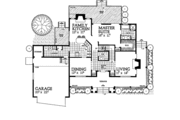 Traditional Style House Plan - 3 Beds 2.5 Baths 1934 Sq/Ft Plan #72-945 Floor 