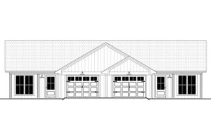 Exterior - Front Elevation 4 for Traditional House Plan #430-350 - 4 bed, 4 bath