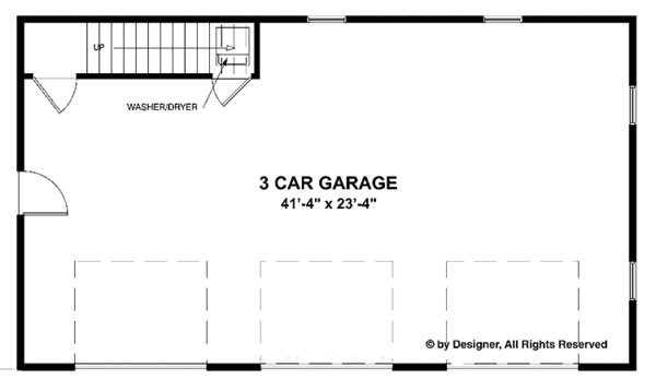 Home Plan - Craftsman Floor Plan - Main Floor Plan #56-675