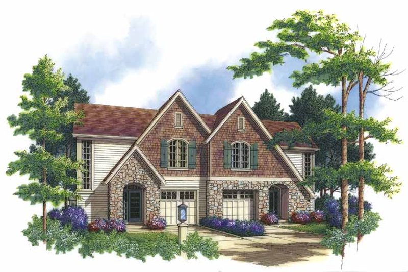 Home Plan - Country Exterior - Front Elevation Plan #48-823