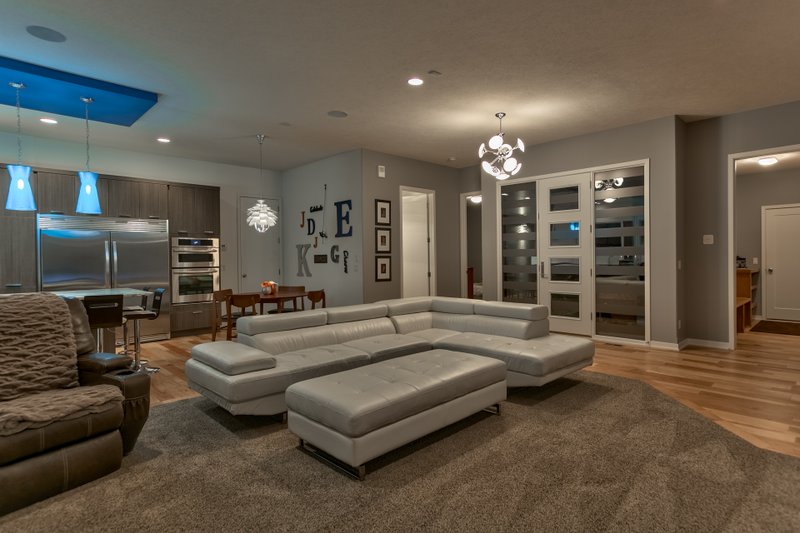 Dream House Plan - Interior - Family Room 1 for Contemporary House Plan #20-2613 - 2 bed, 2 bath