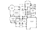 Craftsman Style House Plan - 4 Beds 3 Baths 3500 Sq/Ft Plan #132-278 