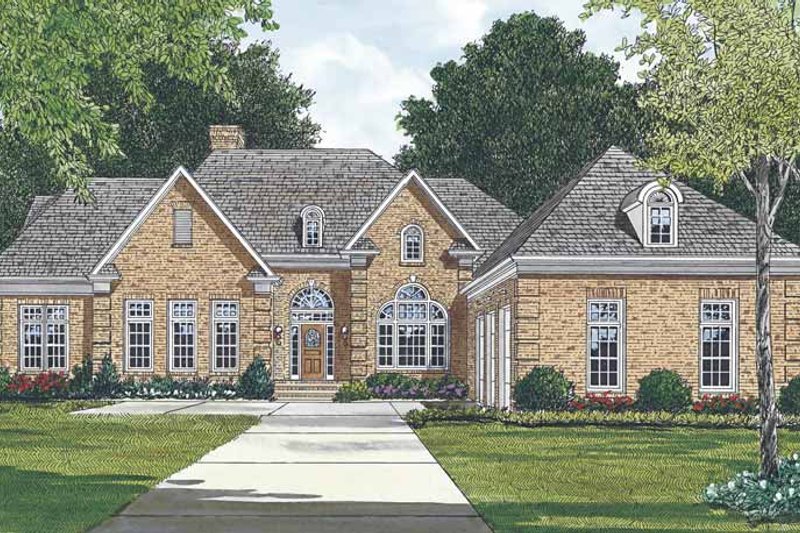 Home Plan - Ranch Exterior - Front Elevation Plan #453-476