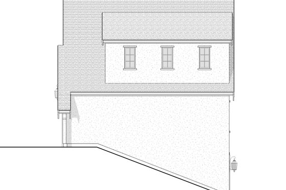 Exterior - Other Elevation 4 for European House Plan #1114-19 - 6 bed, 4.5 bath