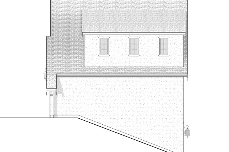 House Blueprint - Exterior - Other Elevation 4 for European House Plan #1114-19 - 6 bed, 4.5 bath