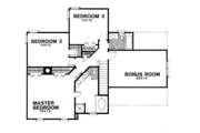 Colonial Style House Plan - 3 Beds 2.5 Baths 2333 Sq/Ft Plan #56-665 